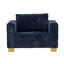 Luxueux canapé court en polyester moelleux avec une éponge à rebond élevé, confortable et durable pour la vie moderne.-1061498105