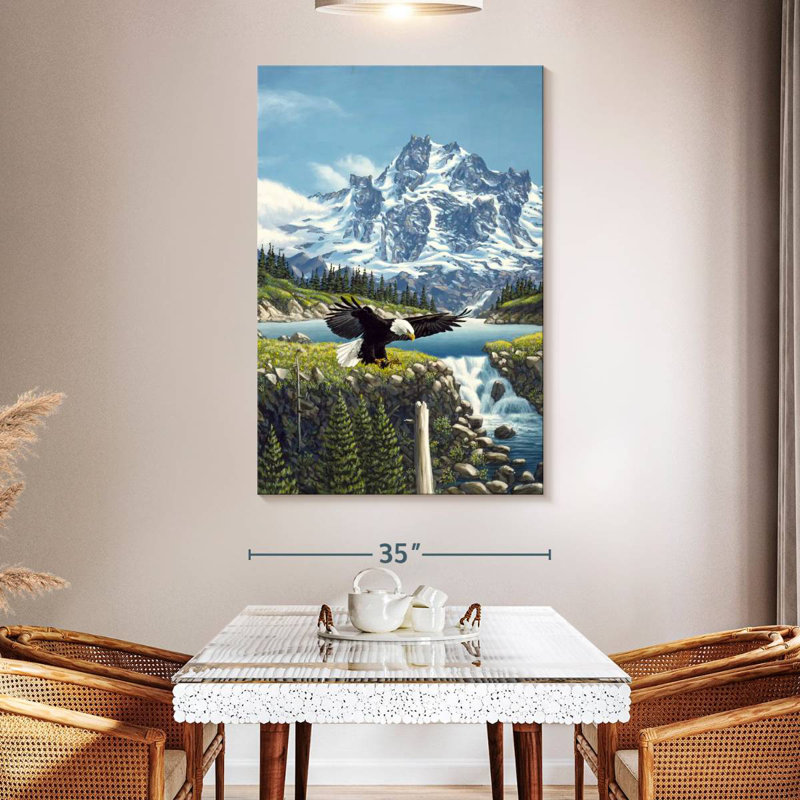 Alvord Eagle Mountain, 51" H x 34" W