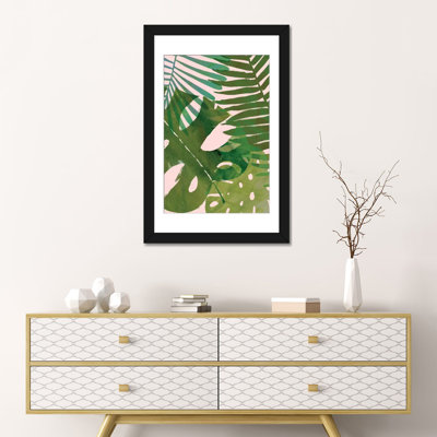 « tropical enchevêtrer ii », art sur toile