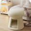 Repose-pieds rond avec rangement-1183869047