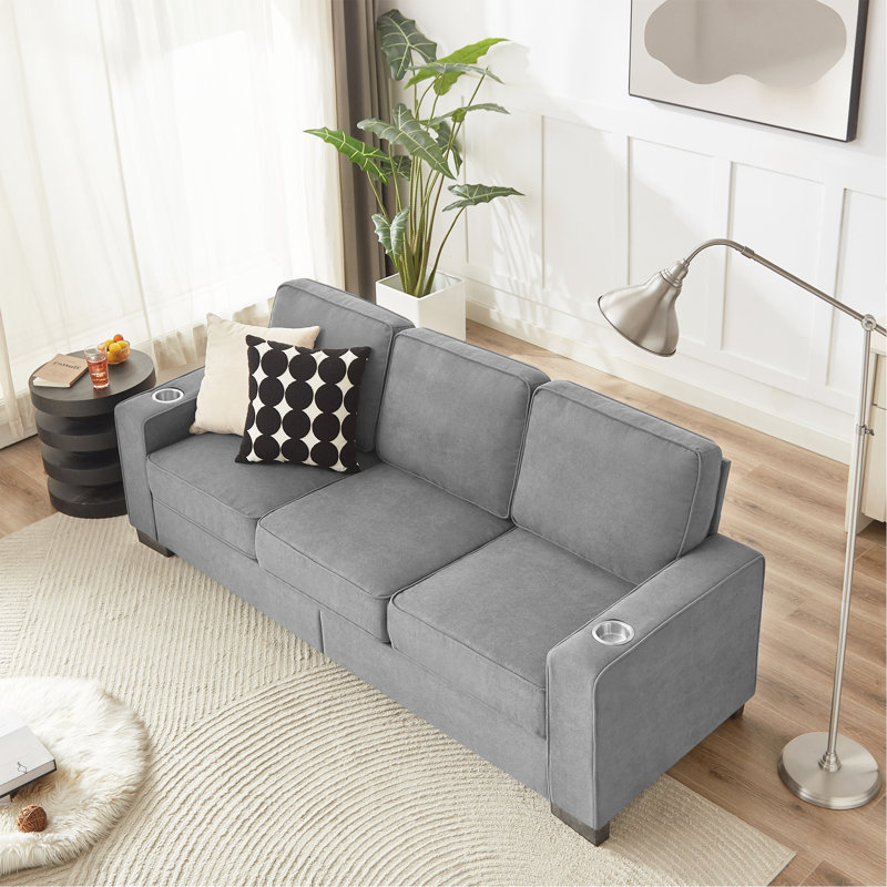 Canapé 3 places 83,86 po Snowfleece