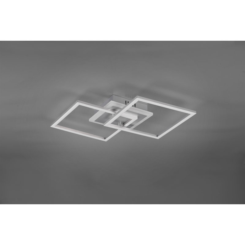 Novi 3-Light 57.5cm LED Integrated Flush Mount, Titanium