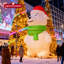Décoration de Noël gonflable géant avec souffleur d'air Wellcomer