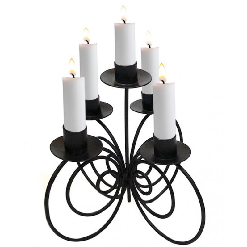 Chandelle en fer