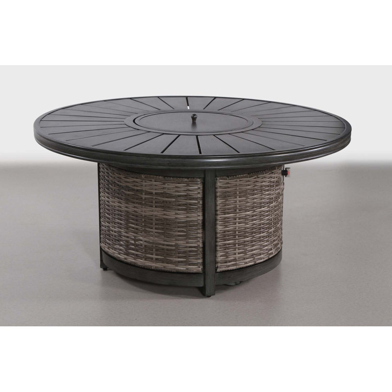 Sebergham Round Aluminium Fire Pit Table