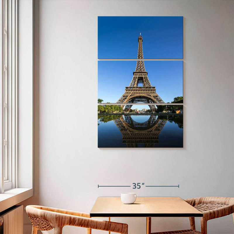Nicci Historic Eiffel Tower, 65" H x 42" W
