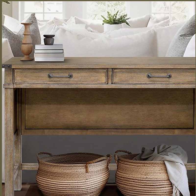 Table temporaire avec 2 tiroirs