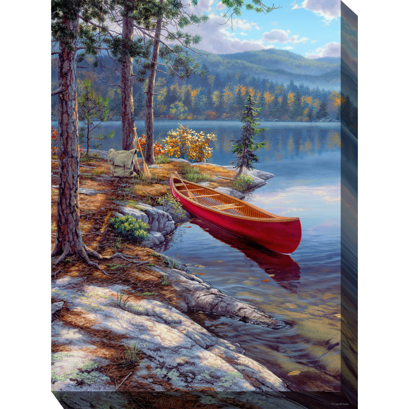 Rest Stop Outdoor Canvas Art