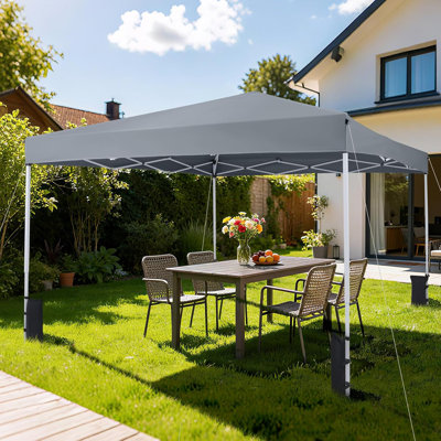 Portable Pop Up Canopy Shelter 290x290cm Easy Setup