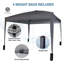 Jarrow 3m x 3m Steel Pop-Up Gazebo-1742647807