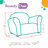 Weybridge Kid's Club Chair Gingham Pattern-1771890010