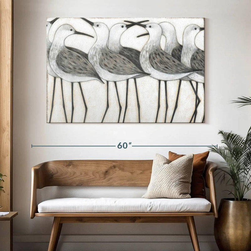 Brampt Shorebird Social, 34" H x 51" W