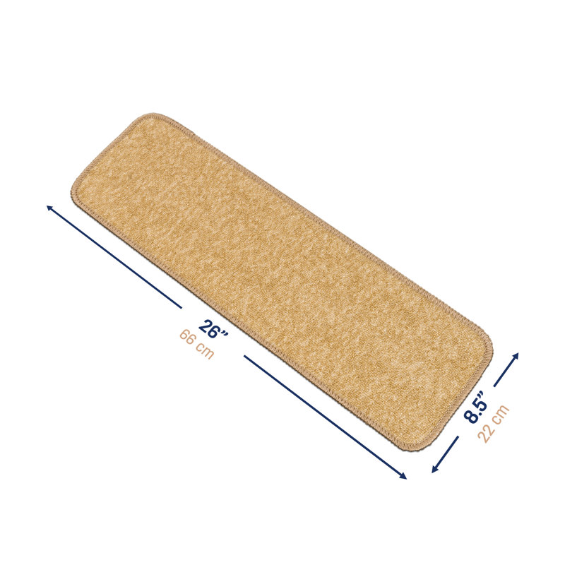 Avalos Non-Slip Stair Tread, Beige