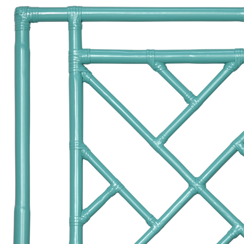 Alden Bed, Queen, Turquoise