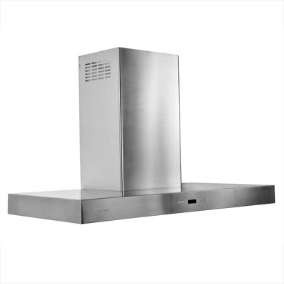 Cavaliere 48" Stainless Steel 900 CFM Ductless (Non-Vented) Island Range Hood with Baffle Filter