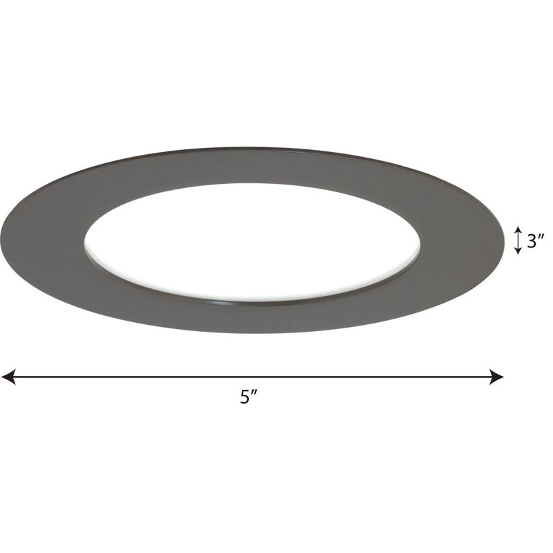 Ensemble d’éclairage encastré à del 7" remodel Edgelit