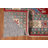 Red Geometric Kazak Oriental Area Rug