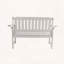 Banc minimaliste gris clair durable-971025570