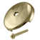 3-1/8" One-Hole Bathtub Overflow Faceplate and Screw