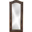 Miroir de plancher pleine longueur en cuir gaufré 84 po Sierra Vista