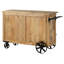Railway Solid Wood Bar Cart-106589437