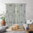 Ethnic Boho Decor Pattern Lined Blackout Single Panel Curtain-1888623410-1888623404