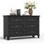 Meuble télé double avec commode 6 tiroirs Farmhouse-1961266074