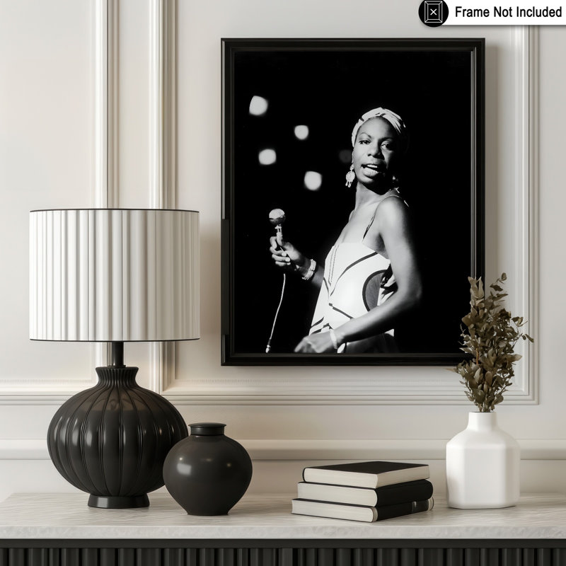 Nina Simone, Unframed, Poster, 08"H x 10"W