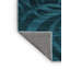 Tapis bleu abstrait lavable à la machine-310541701