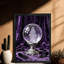 Art mural rétro noir, "The Ghost Imprisoned In The Crystal Ball", impressions encadrées de style rétro-423764251