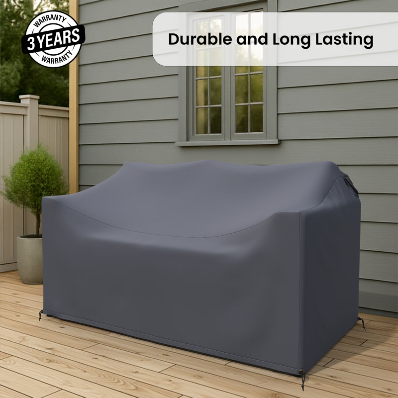 Patio Wicker Outdoor Loveseat Cover