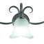 Bowker 3-Light 28.25 inch Wide Brushed Nickel Transitional Bathroom Vanity Lighting Fixture, White Alabaster Scalloped Glass Shade, Dimmable, LED Compatible, Over the Mirror Mounted Wall Sconce-102511127-102511113
