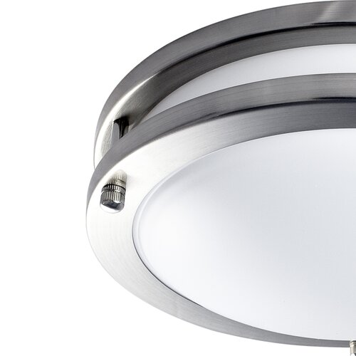 Orren Ellis Eryx Acrylic LED Flush Mount Ceiling Light | Wayfair