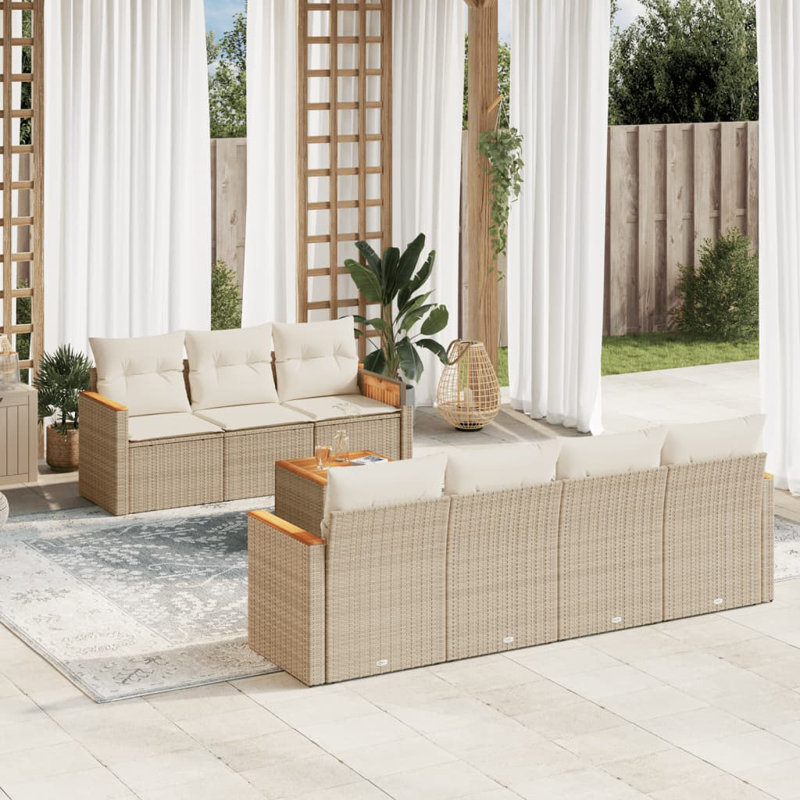 Ensemble de canapé de jardin Vidaxl