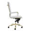 Fauteuil de conférence pivotant en similicuir Chaseton-751140376-783421862