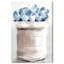 "Fleurs bleues de Paris" par Oliver Gal, impression sur toile-23151569-66922167