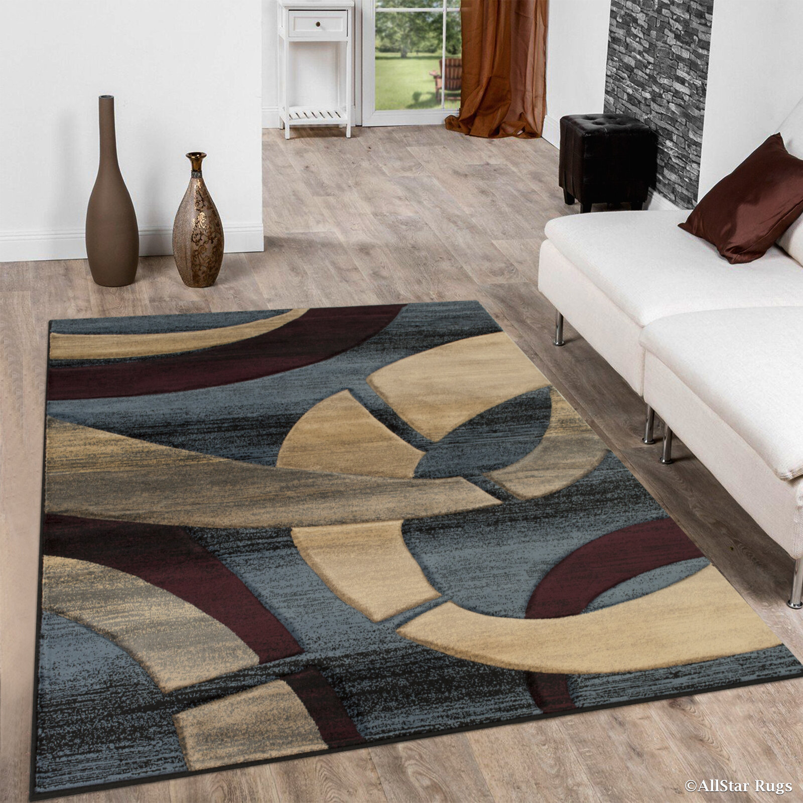 AllStar Rugs Abstract Rug & Reviews | Wayfair