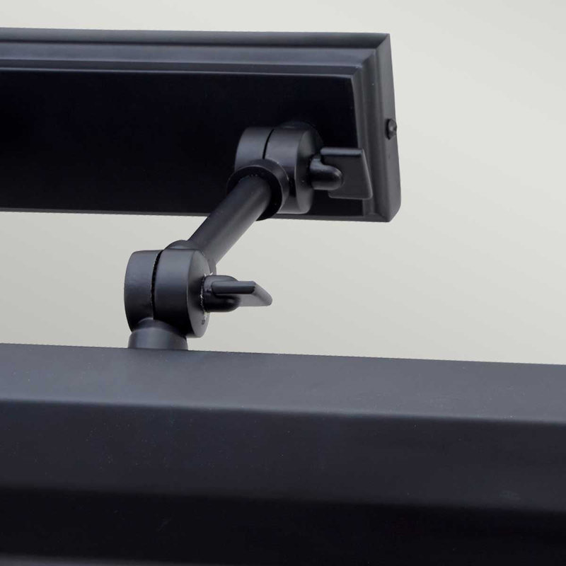 4-Light Wall Picture Light, Black