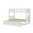 Twin Over Twin Pull-Out Bunk Bed With Trundle-904956863