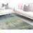 9' X 13' Blue And Green Abstract Area Rug-1447181912