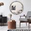 Miroir mural en bois
