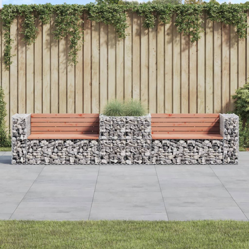 Banc de jardin Xeniyah, Brun