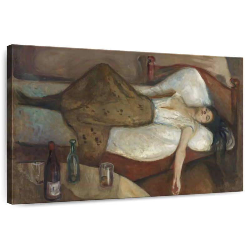 Leisha le jour d'après II, 1894, H 20 po x l 30 po
