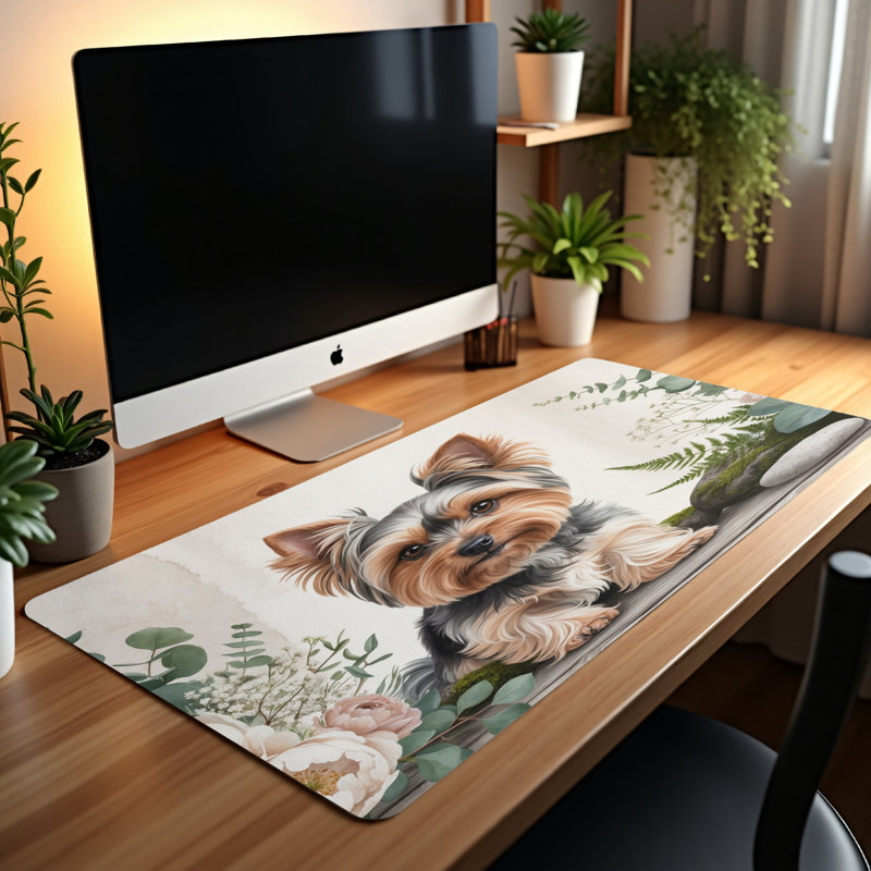 Polyester Desk Pad, 23.6x13.8
