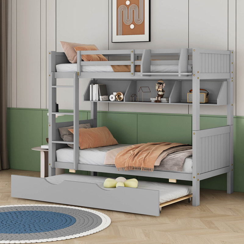 Lit pour enfant Lehn, Gris