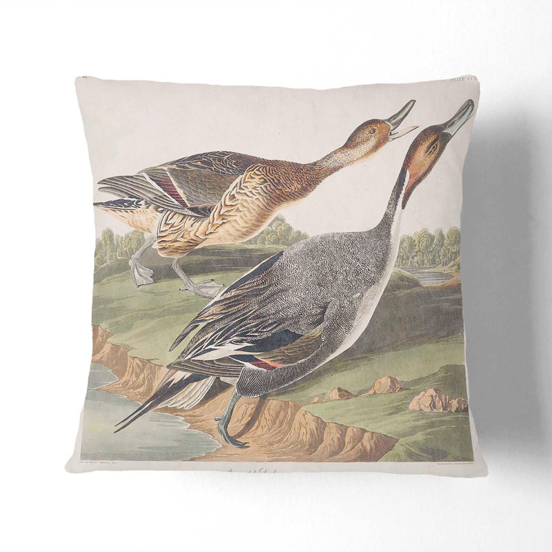 Square Cushion, 40cm H x 40cm W x 15cm D, White