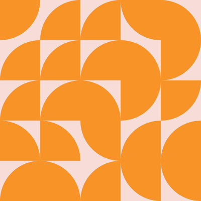 " June Journal Mid Century Mod Geometrics " by Beth Vassalo