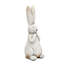Lapin en magnésium texturé blanc