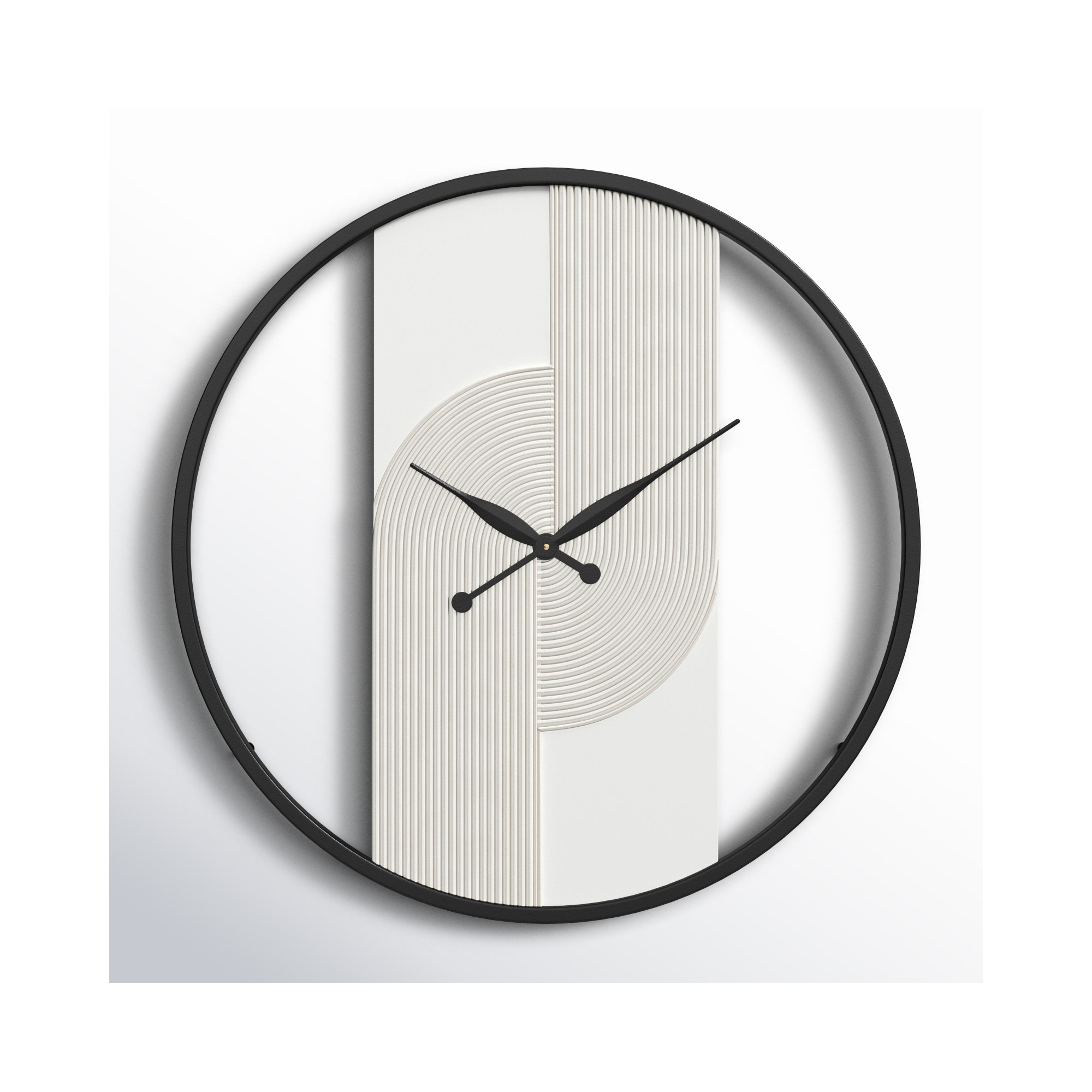 30.22'' Glass Wall Clock