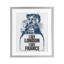 «I See London & France», reproduction sous verre encadrée, design par Susan Ball-853041822-853041794